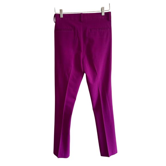 ASOS Design Dress Pants Women SZ 28" X 32" Magenta Orchid Career Work Slacks - Picture 2 of 6